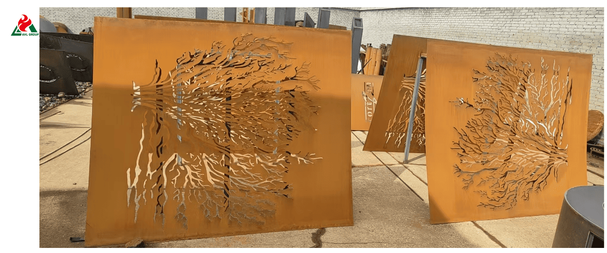 Corten Steel Screen Panel Factory